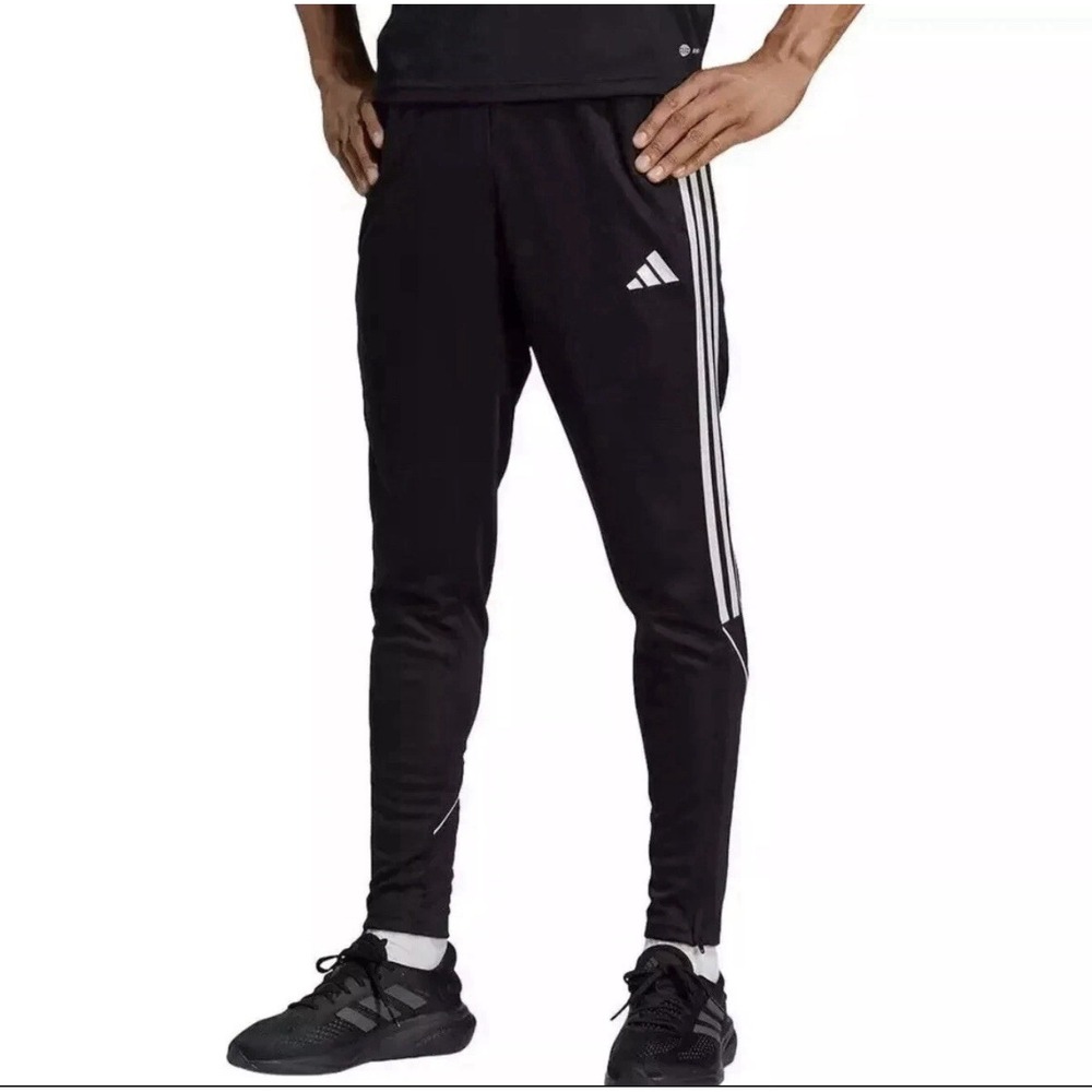 Adidas Men Tiro 23 League Black Performance Sweatpants Men's Size 2XL (HS7232)
